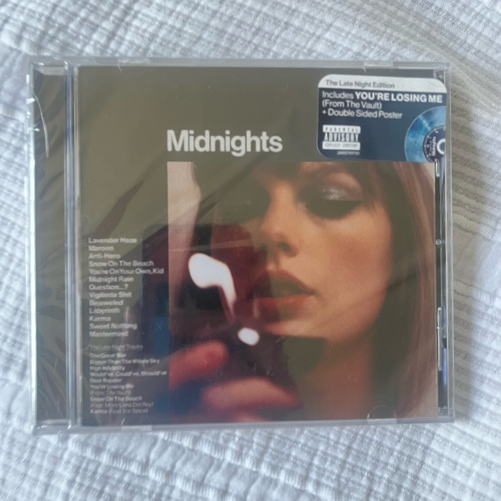 Taylor Swift Midnights CD MetLife Exclusive